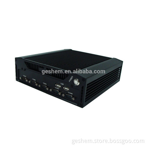 aluminum alloy 256GB SSD I3 8GB Embedded Computer for industrial application